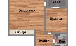 Dvosoban stan, Novi Sad, prodaja, 42m2, 104000e, id1007012